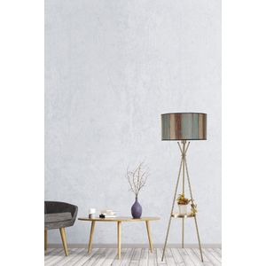 Venedik sehpalı eskitme lambader silindir renkli abajurlu Multicolor Floor Lamp