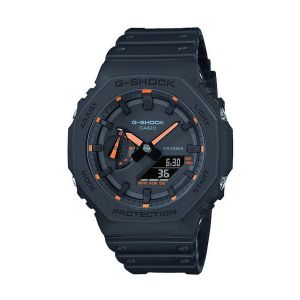 Muški sat Casio G-Shock OAK - NEON ORANGE INDEX Crna (Ø 45 mm)