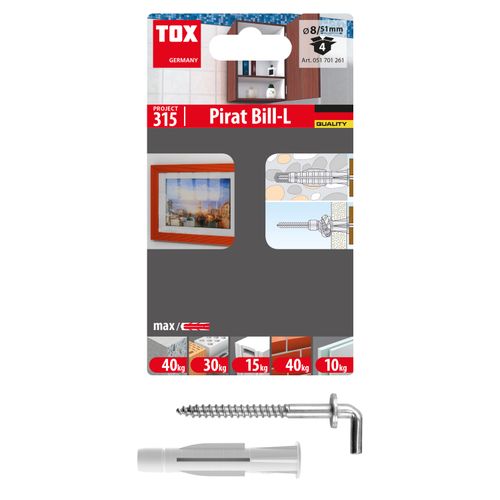 Tox PIRAT BILL-L 8/66  (4/1) tipal sa L kukom slika 1