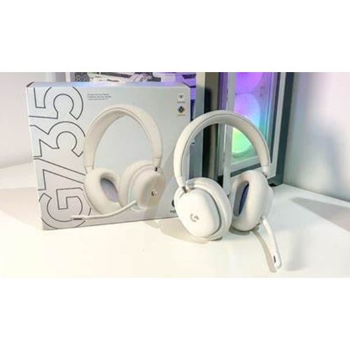 Logitech G735 Wireless Gaming Headset, White slika 3