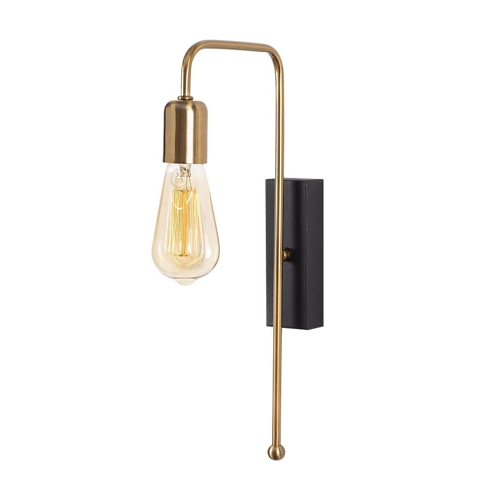 Mum - 3501 Gold Crna Zidna Lampa slika 4