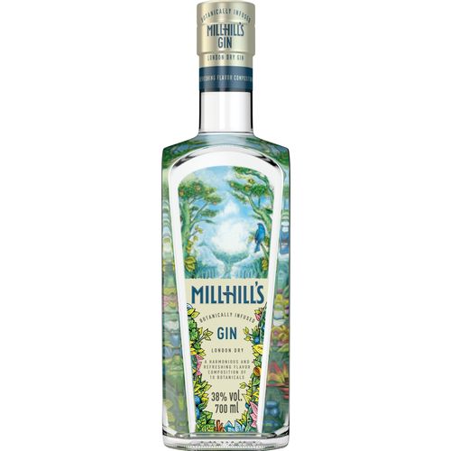 Millhills Gin London Dry 38 % 0,7l slika 1