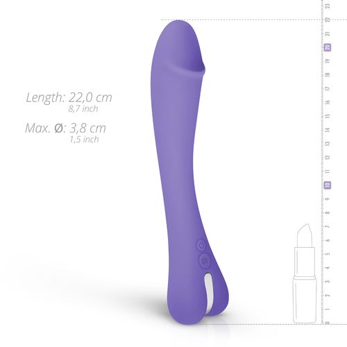 Vibrator GILI G-točke, ljubičasti slika 8