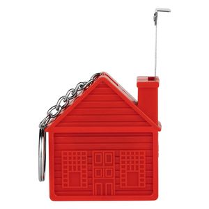 HOME,plast.privjesak za ključeve,crveni