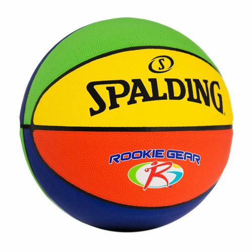 Košarkaška Lopta Spalding Rookie Gear Svijetlozelena Veličina 4 slika 1