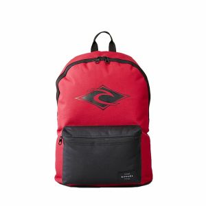 Casual Ruksak Rip Curl Dome Pro Logo - Crvena Pisana