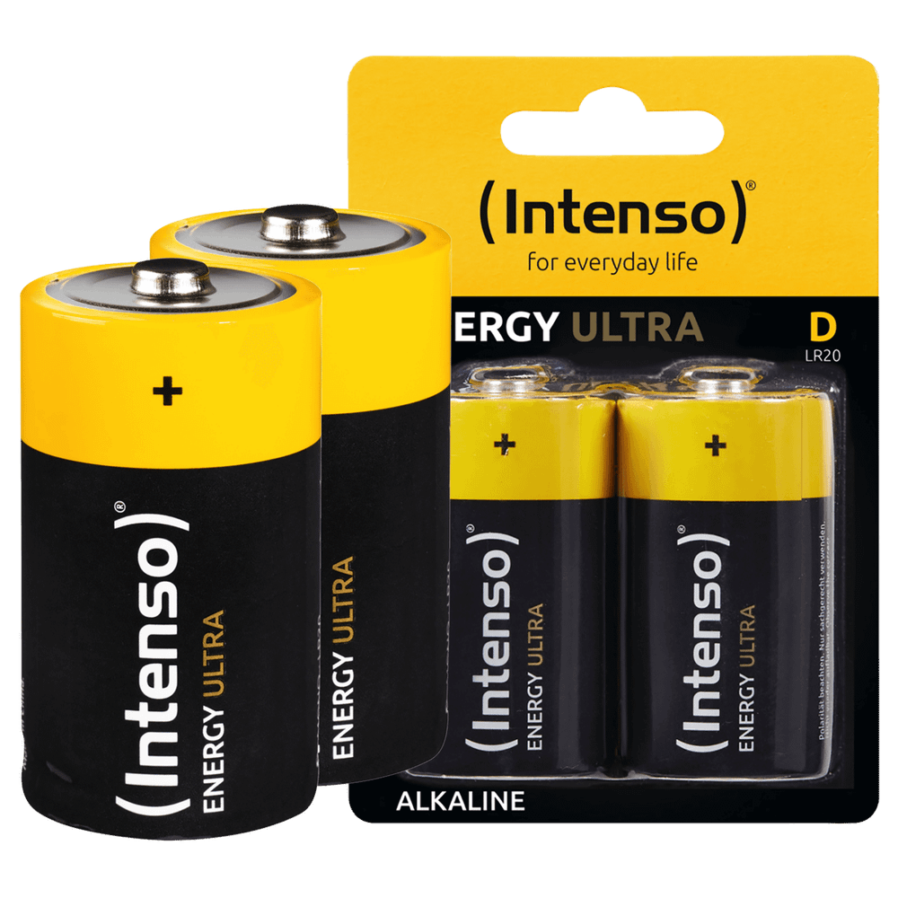 (Intenso) Baterija alkalna, LR20 / D, 1,5 V, blister 2 kom slika 2