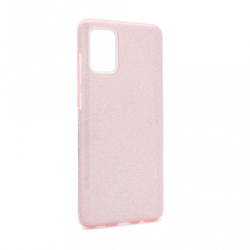 Torbica Crystal Dust za Samsung A715F Galaxy A71 roze slika 1