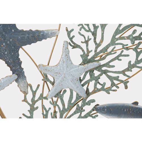 Mauro Ferretti Zidna dekoracija SEA STAR 95,3x5x53,3 cm slika 2