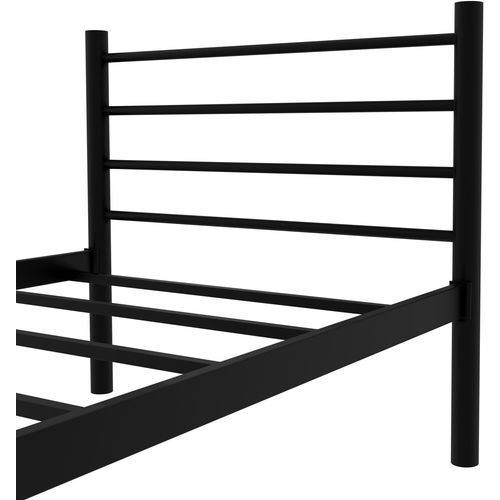 K10 - Black (90 x 190) Black Single Bedstead slika 5