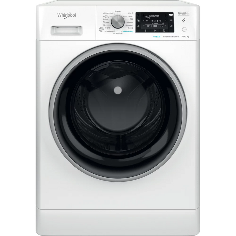 Whirlpool Whirlpool perilica-sušilica rublja FFWDD 107426 BSV EE image