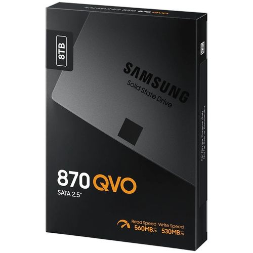 SAMSUNG 8TB 2.5 inča SATA III MZ-77Q8T0BW 870 QVO Series SSD slika 6