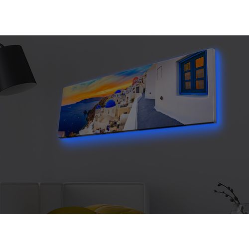 Wallity Slika dekorativna platno sa LED rasvjetom, 3090MDACT-006 slika 1