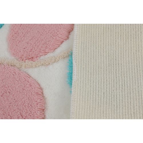 İnnovia - Ecru Multicolor Acrylic Bathmat Set (3 Pieces) slika 8