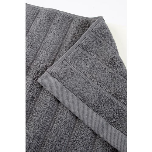 Colourful Cotton Ručnik Frizz - Dark Grey (70 x 130) slika 5