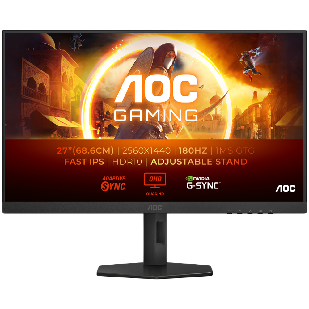 AOC Monitor Q27G4XF 27" Fast IPS sa 180Hz i HDR10 slika 1