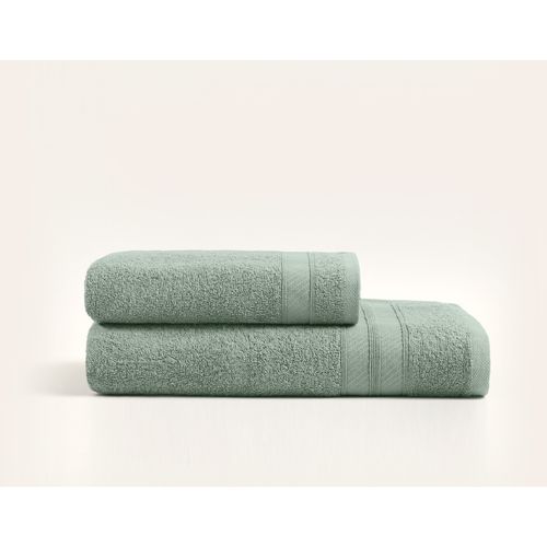 1004A-071-1 Green Bath Towel Set (2 Pieces) slika 2