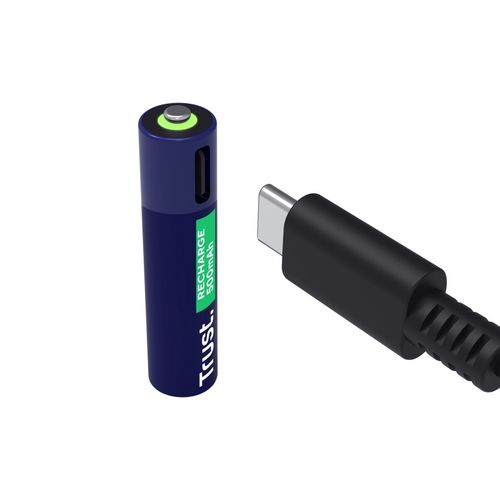 Trust punjive baterije USB-C 2xAAA  slika 3