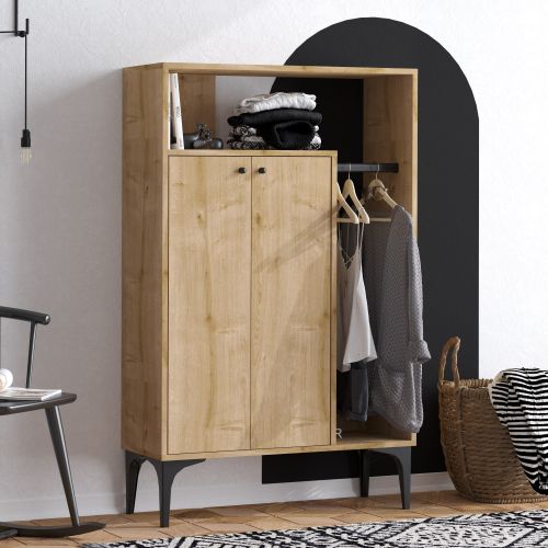 Bella Walnut Shoe Cabinet slika 2