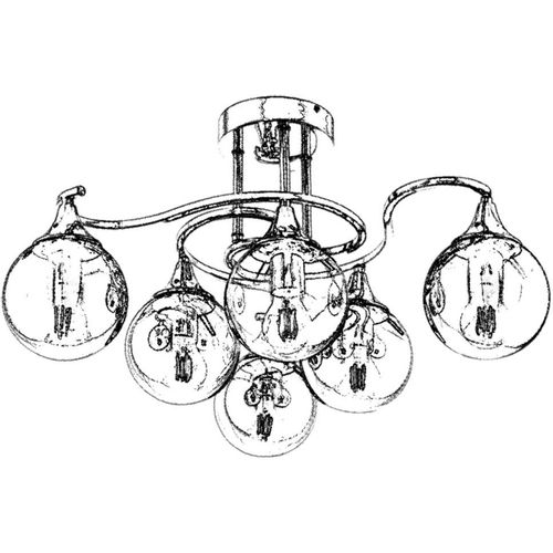 AV-1761-6K Chrome Chandelier slika 3