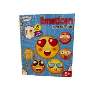Set magneta smiley