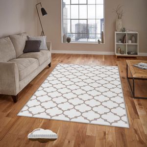 Conceptum Hypnose  WOOKECE304 White
Beige Carpet (160 x 230)
