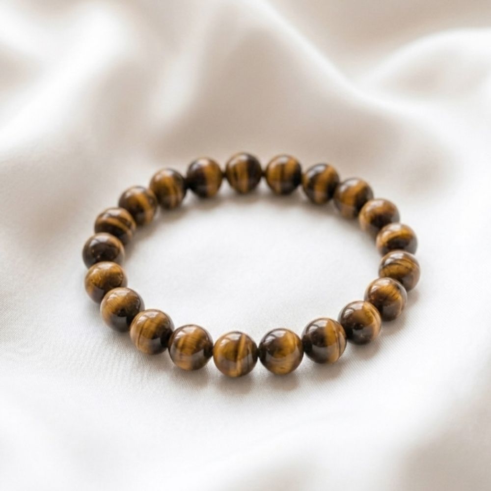 Poludrago kamenje Narukvica - Tiger Eye Power slika 1