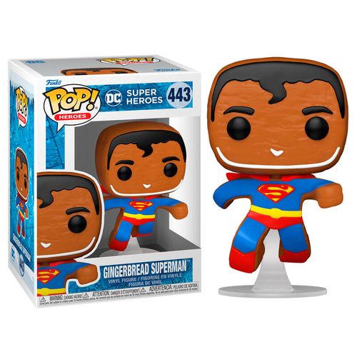 Funko POP figura DC Comics Holiday Gingerbread Superman slika 3