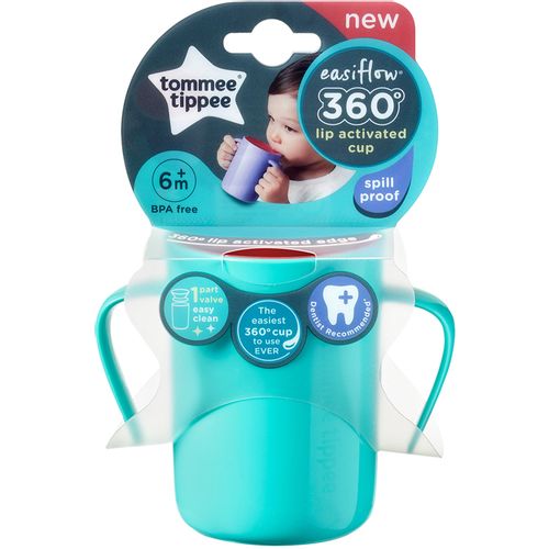 Tommee Tippee 360 čaša sa ručkicama 200ml slika 12