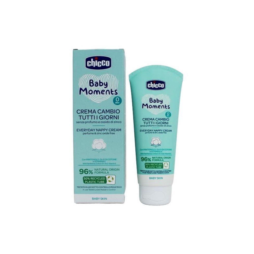 Chicco Baby Moments Krema za pelensko područje 100ml slika 1