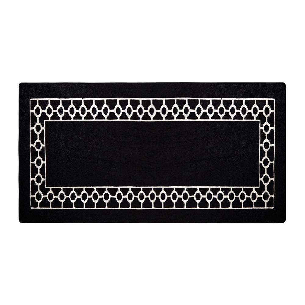 Hall carpet (80 x 200) Bague, colours: black, white slika 2