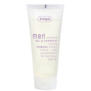 Ziaja men gel za tuširanje i šampon za kosu limun i verbena 200ml