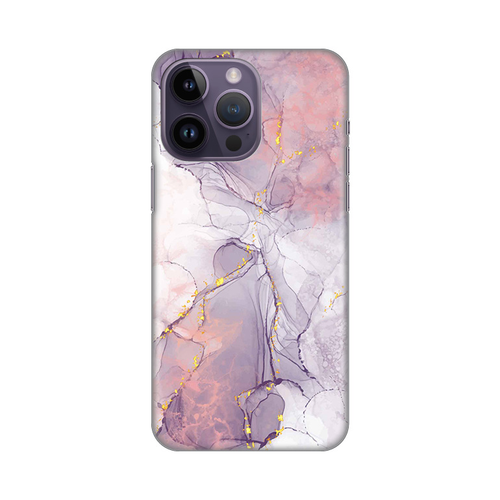 Torbica Silikonska Print za iPhone 14 Pro Max 6.7 Pink Marble slika 1