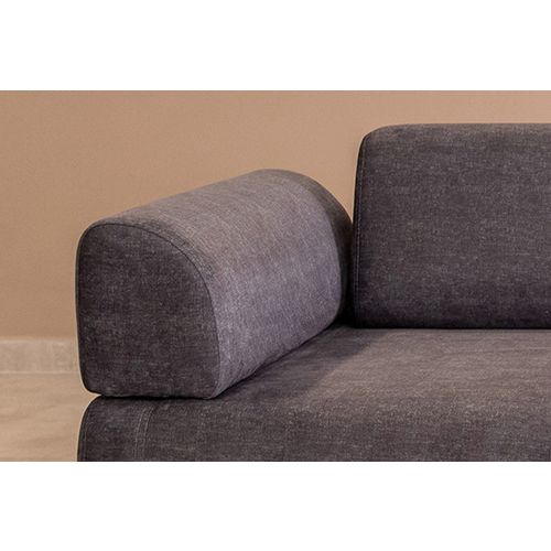 Atelier Del Sofa Infinity with Side Table - Anthracite Anthracite 3-Seat Sofa-Bed slika 3