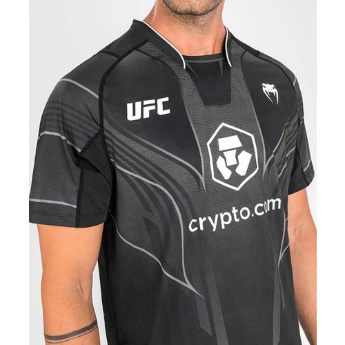 Venum UFC Authentic Fight Night 2.0 M Dry Tech Majica Crna S slika 2