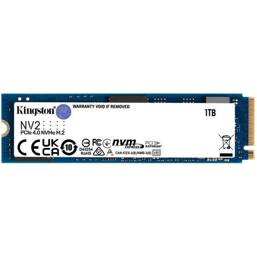 Kingston SSD 1TB NV2 M.2 2280 PCIe 4.0 NVMe slika 1