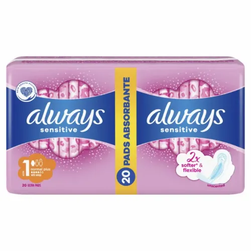 Always Ultra Sensitive Normal Plus higijenski ulošci 20 komada slika 1