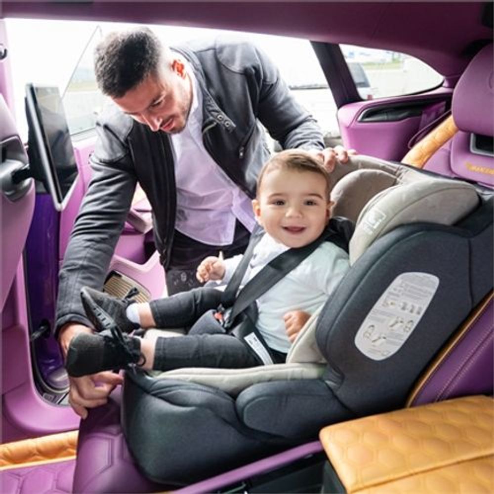 Lorelli Autosjedalica Andromeda 76-150cm Isofix, String Stars slika 9