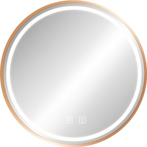 Ogledalo LED 70cm MMJ BRUSH ROSE GOLD slika 9