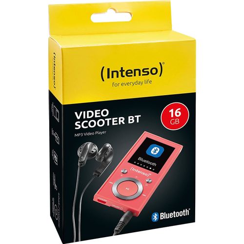 Intenso MP3 player Video Scooter BT 16GB - roza slika 3