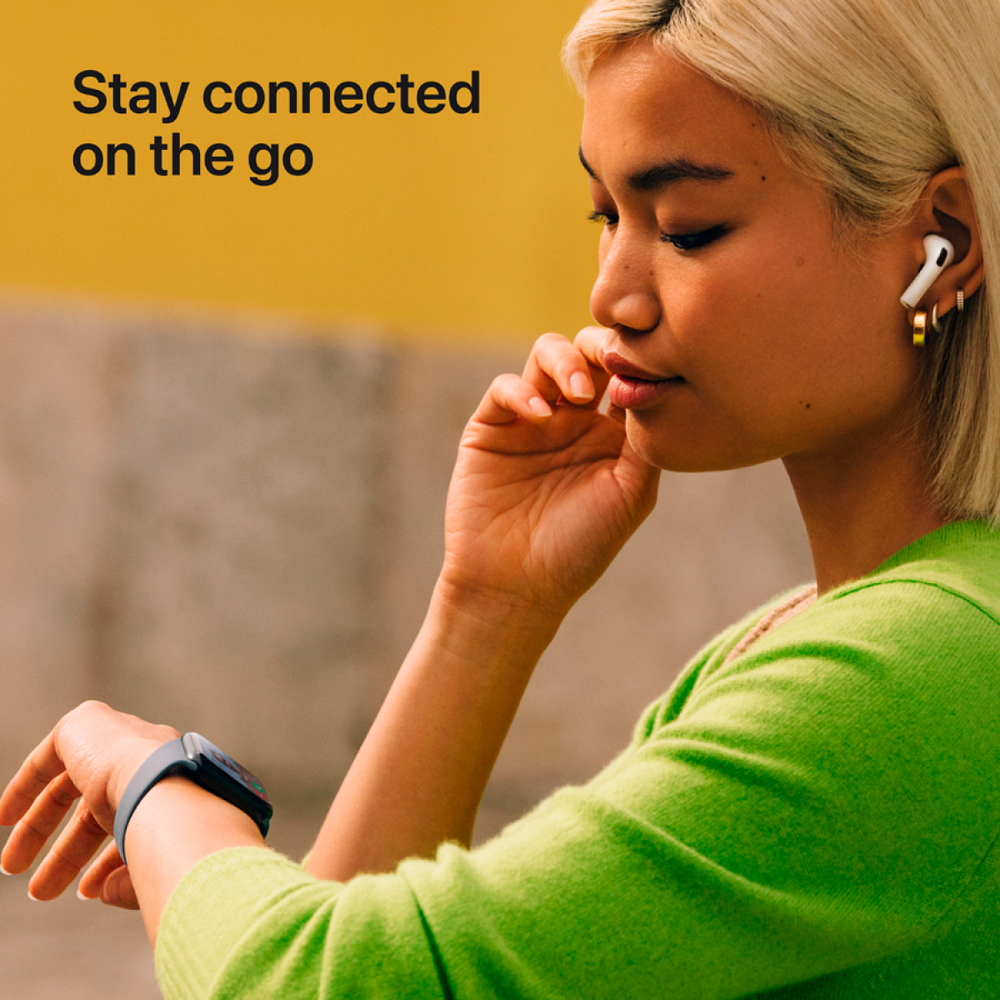 Apple Watch SE 3 Midnight Aluminium kućište sa Midnight Sport trakom - S/M,Model A3325 slika 8