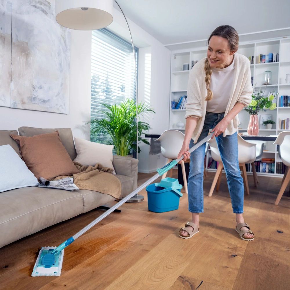 Leifheit Set za podove drška 88-145 cm i brisač slika 4