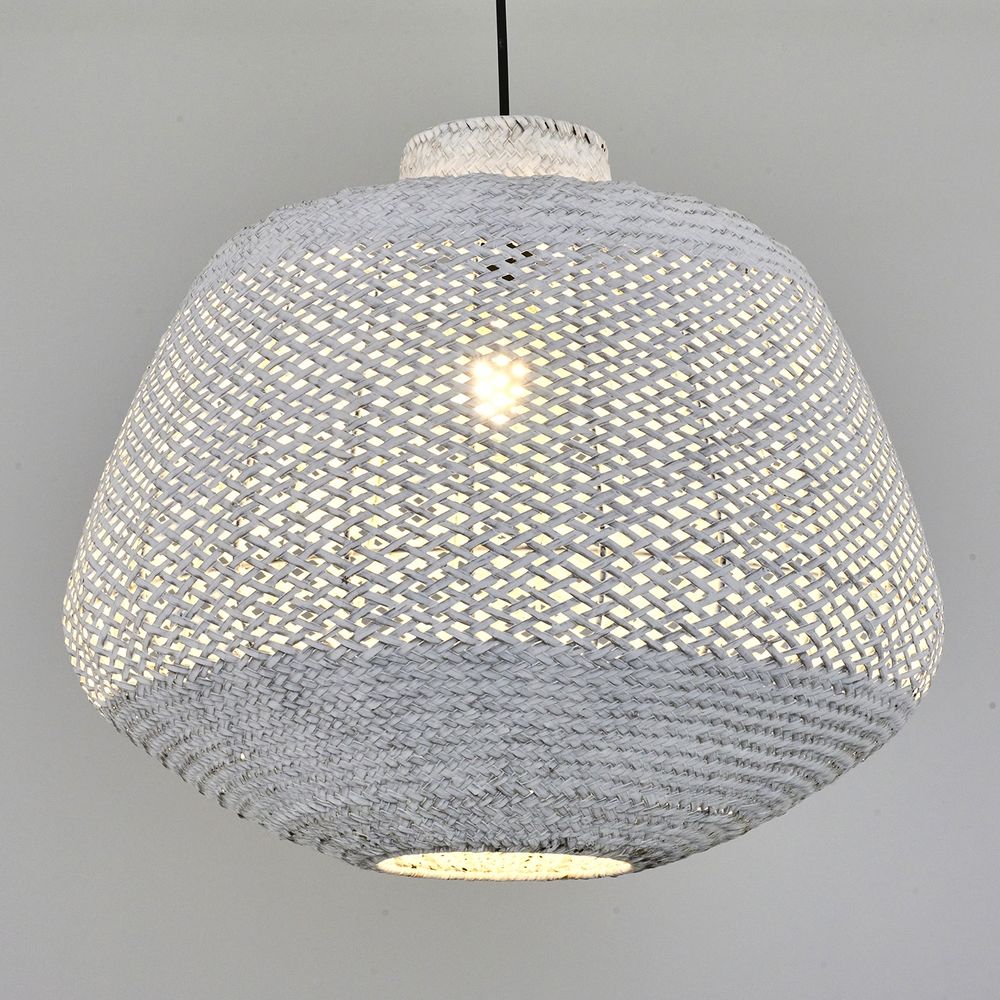 Luster Bijeli 4461-13-01 sa Ratan Kapom slika 3