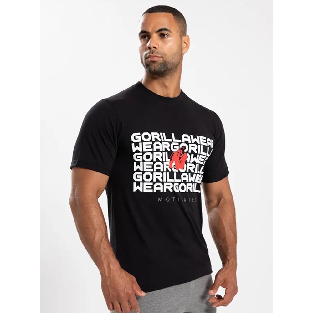 Gorilla Wear BRADLEY Majica, Crna slika 1