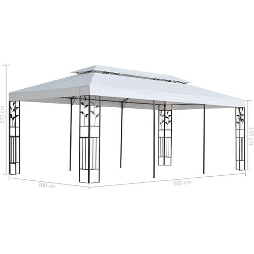 Sjenica 3 x 6 m bijela slika 16