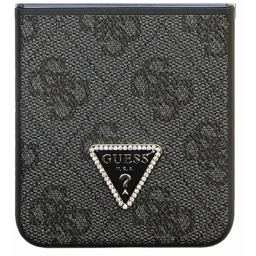 Originalna GUESS Hardcase GUHCZF5P4TDPK torbica za Samsung Flip 5 (4G Triangle Strass / crna) slika 5