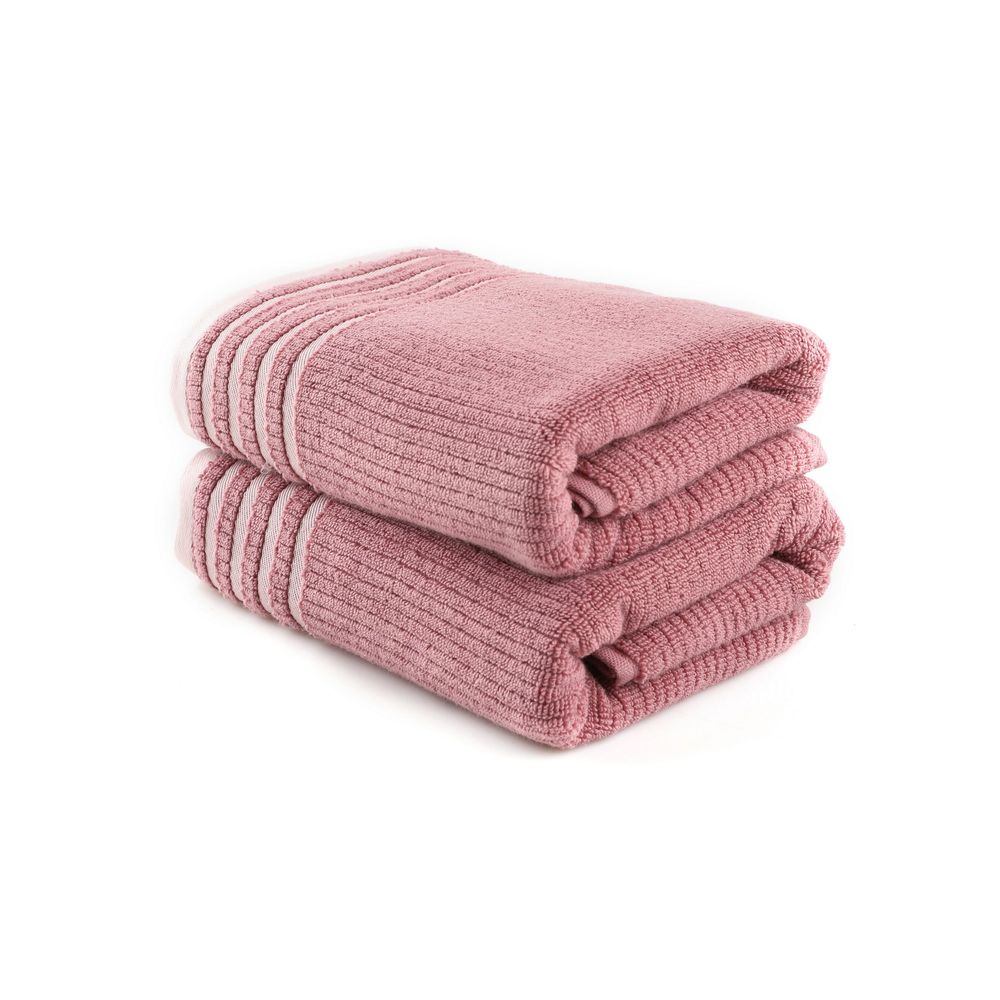 Mayra - Rose Rose Bath Towel Set (2 Pieces) slika 1