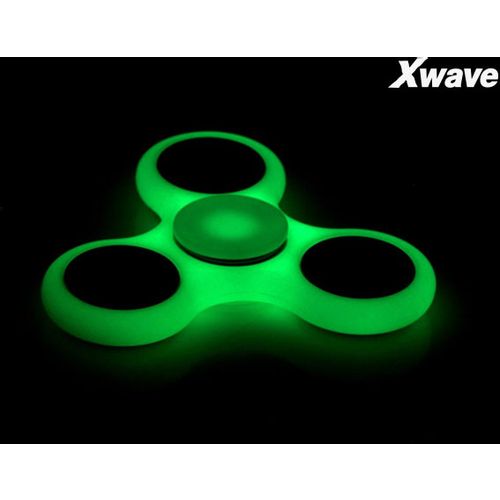 Spinner triangle svetleci u mraku Green slika 4