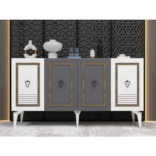 Asya - White, Anthracite, Walnut White
Anthracite
Walnut Console slika 1