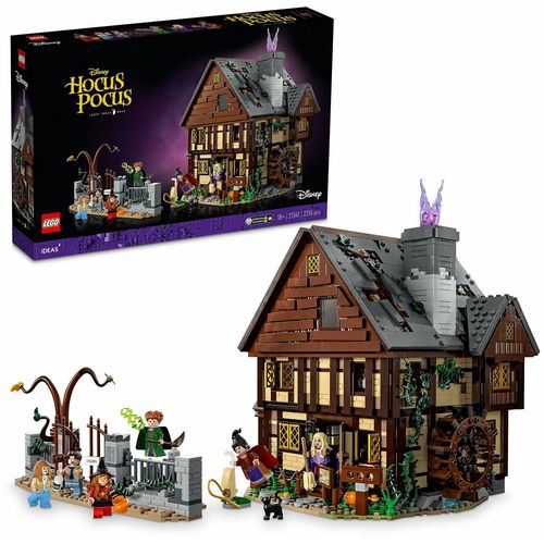 Playset Lego Disney Hocus Pocus - Sanderson Sisters' Cottage 21341 2316 Dijelovi slika 1